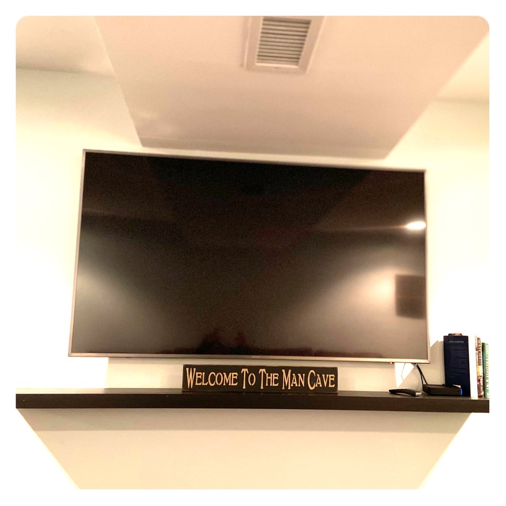 MAN CAVE Wooden sign